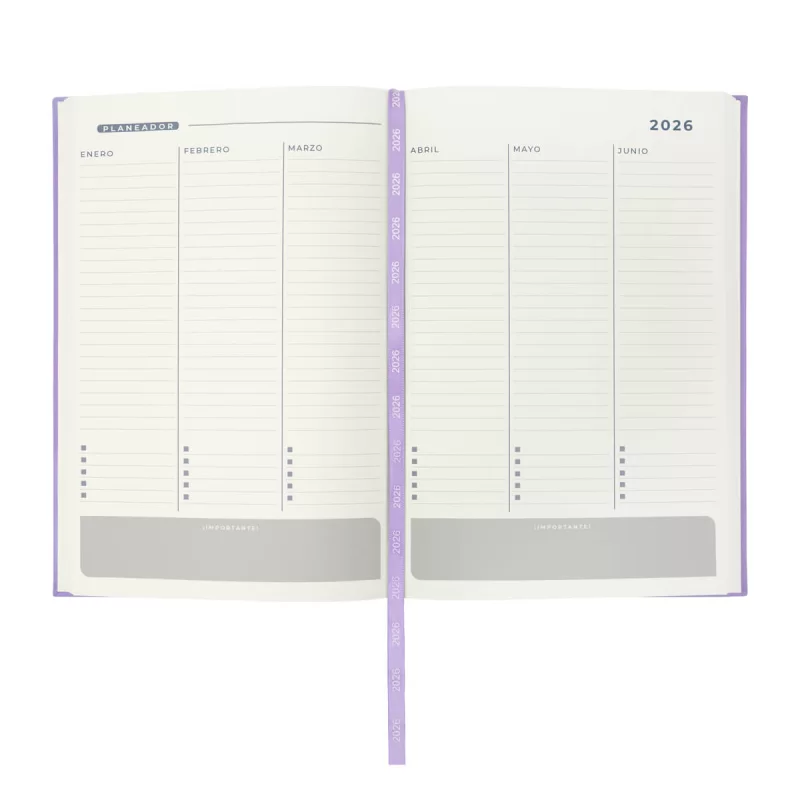 AGENDA DIARIA TERRA 2026